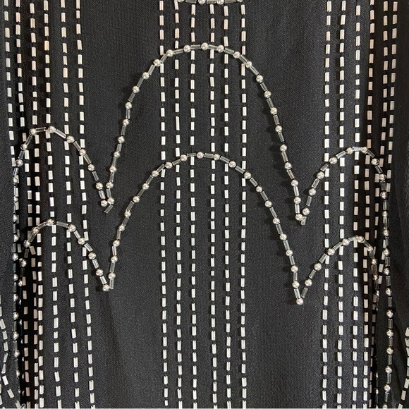 Susana Monaco Beaded Chiffon Tank Dress NWT - Picture 8 of 9